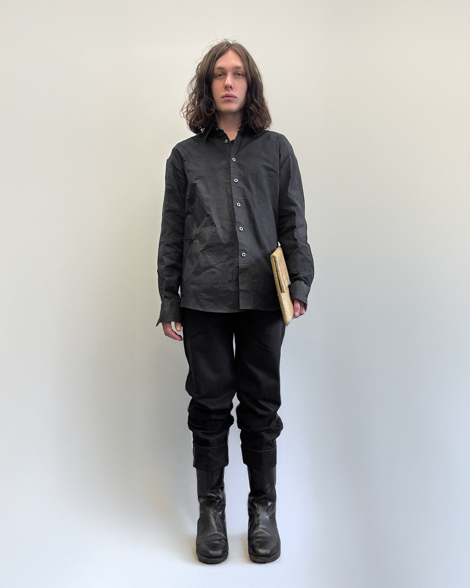 MELTAL - Waxed Button-Up Shirt